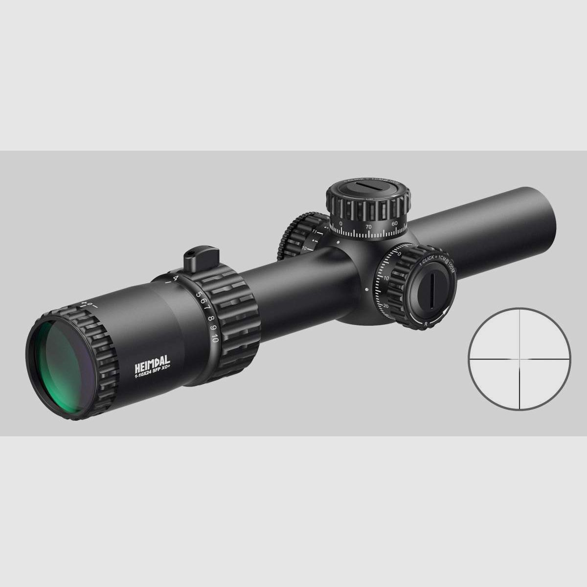 Zielfernrohr XO 1-10 x 24 Leuchtabsehen 7L, Bild 2 von 8