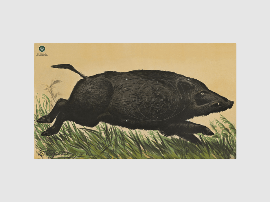 DJV Wild Target No. 7 (Fleeting Runner Right, 50m)