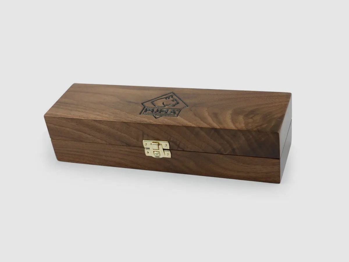 PUMA jahresmesser 2022, Mooreiche, Damaststahl SuperClean limitiert auf 50 Stück