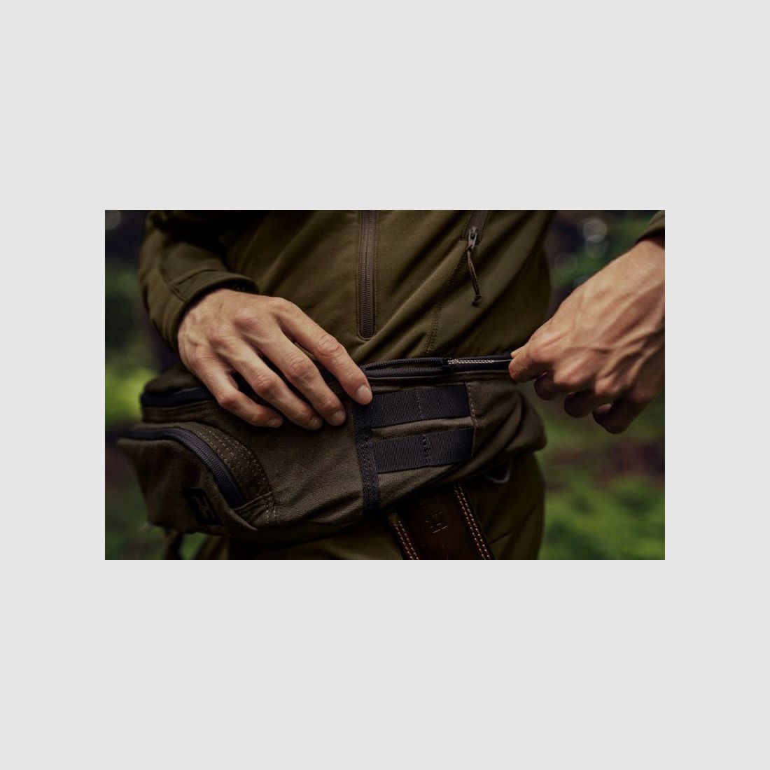 Härkila Bolsa de cadera Stalker Deer 4L | willow green, imagen 8 de 10
