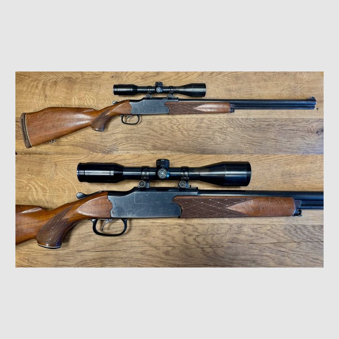 Fusil superposé Voere avec armement manuel et lunette