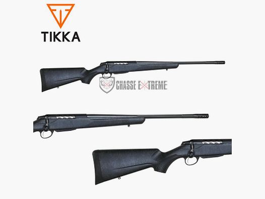 Carabine TIKKA T3x Lite Roughtech Noire 62cm Cal 7mm PRC