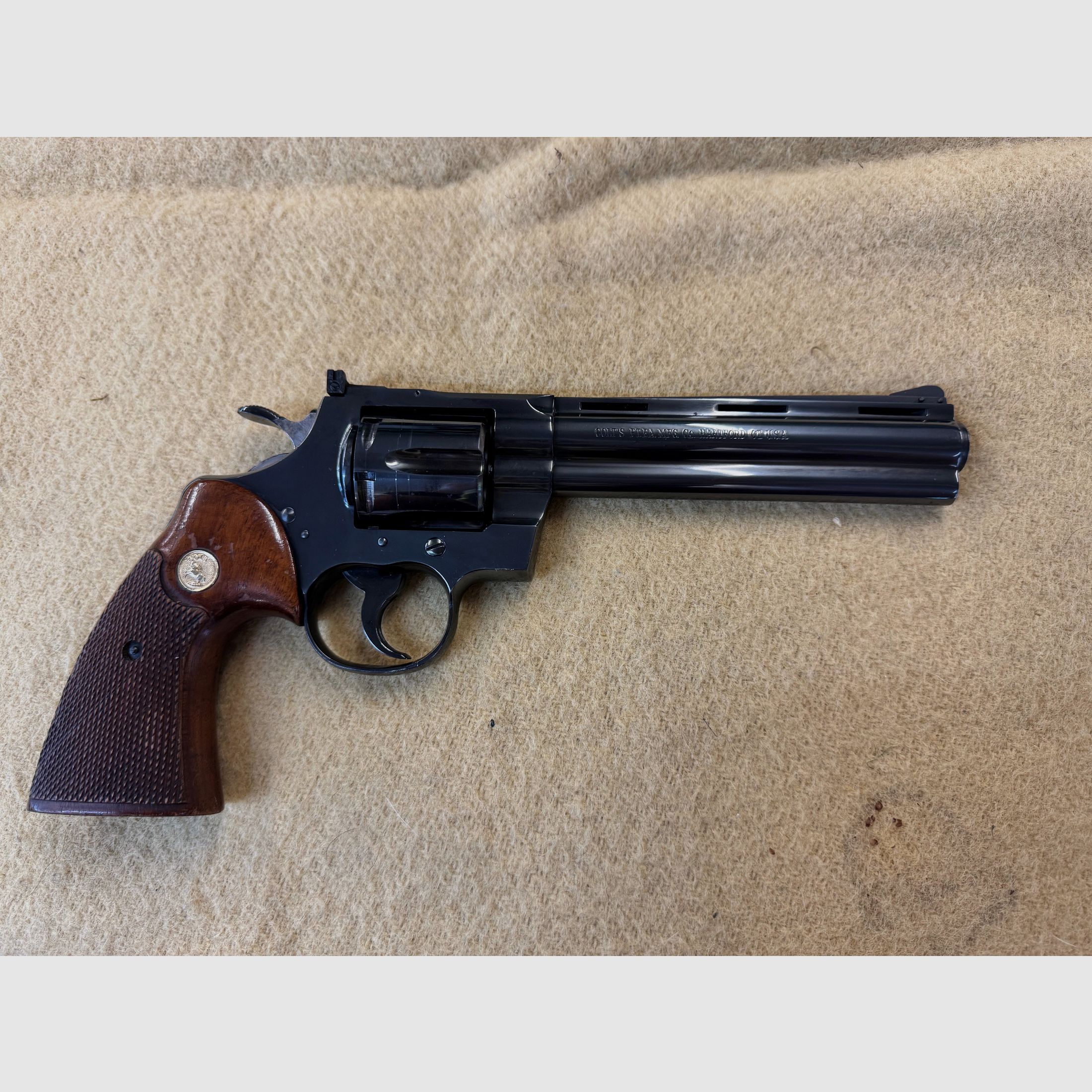 Colt Python Revolver .357 Mag - Beschuss 1967
