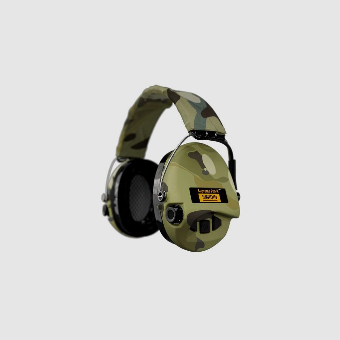 SORDIN Gehörschutz Supreme Pro X LED -camo/Gel 25dB - aktiv und flach