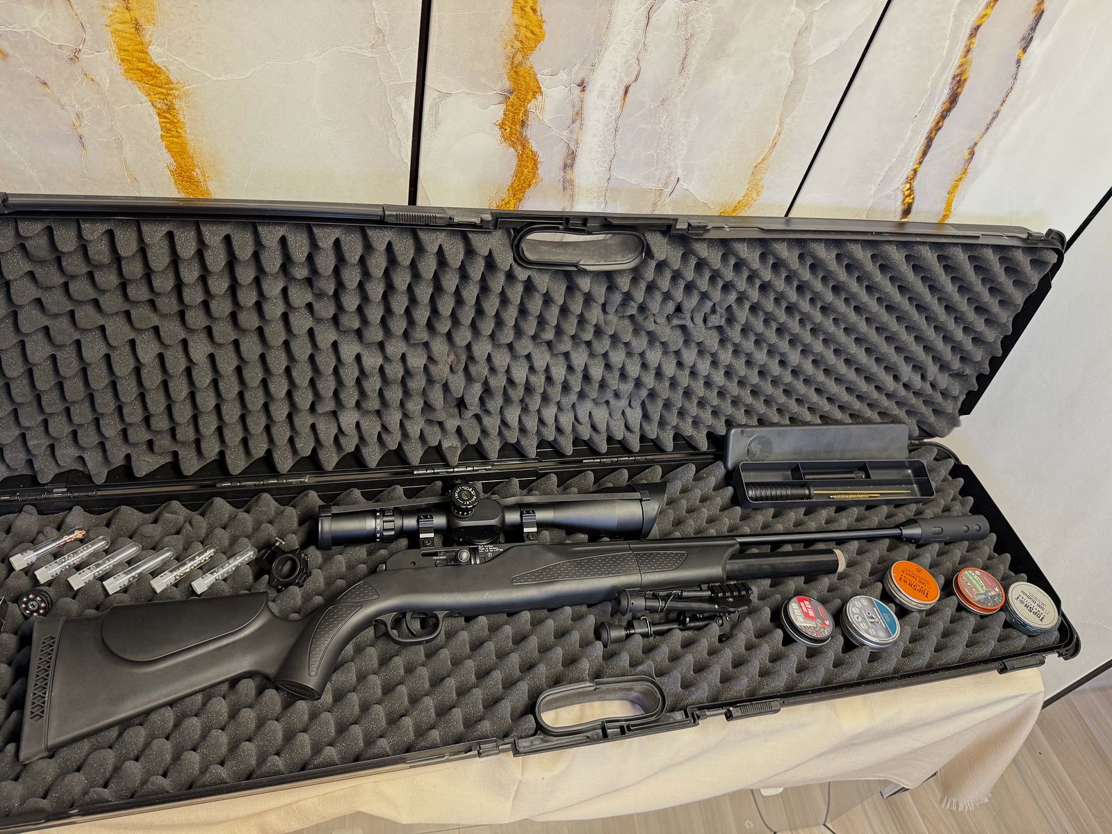 Walther 1250 Dominator 4,5 mm (.177) Diabolo, PCP, < 7,5 J Preis ist VB