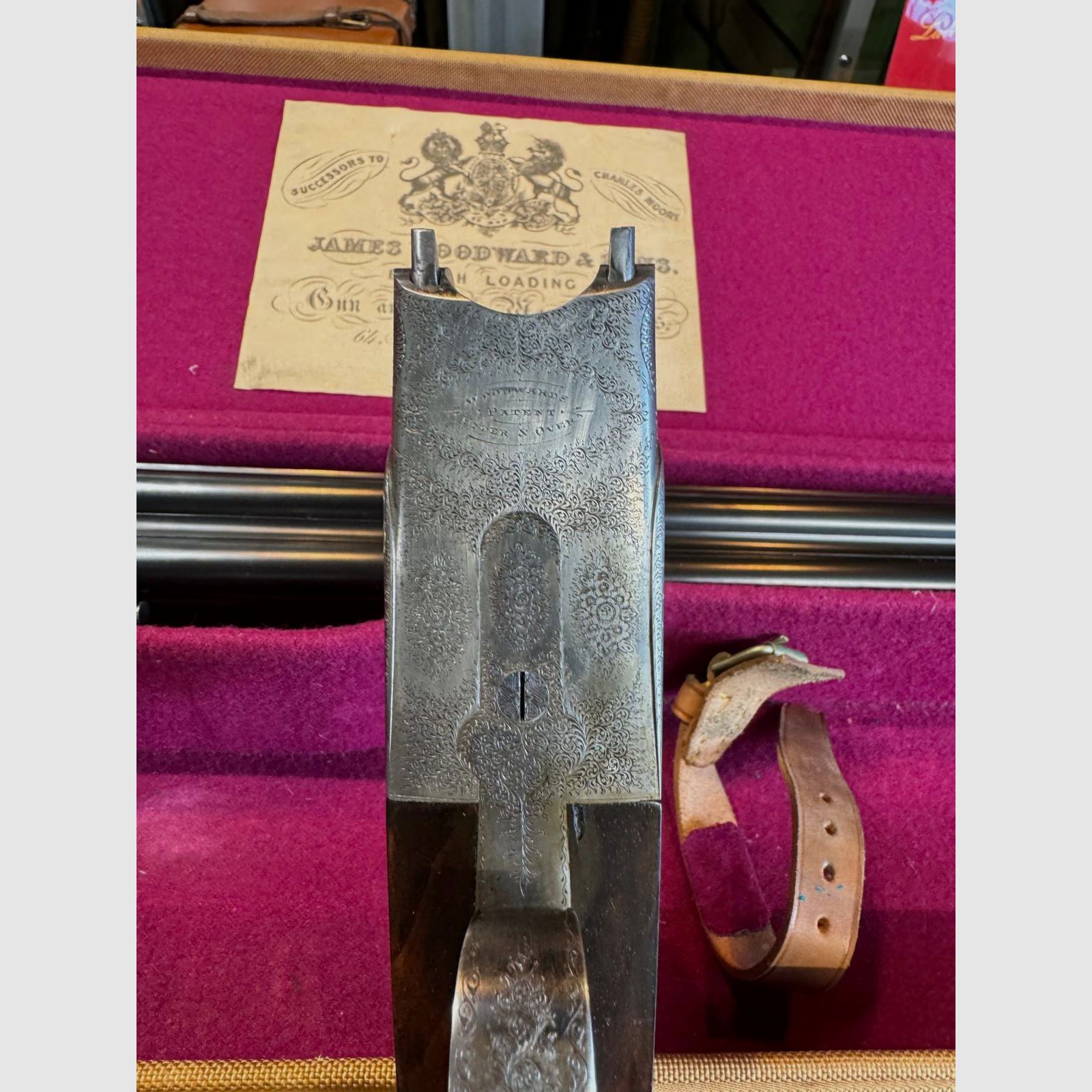 Bockdoppelflinte James Woodward & Sons, Bild 6 von 6