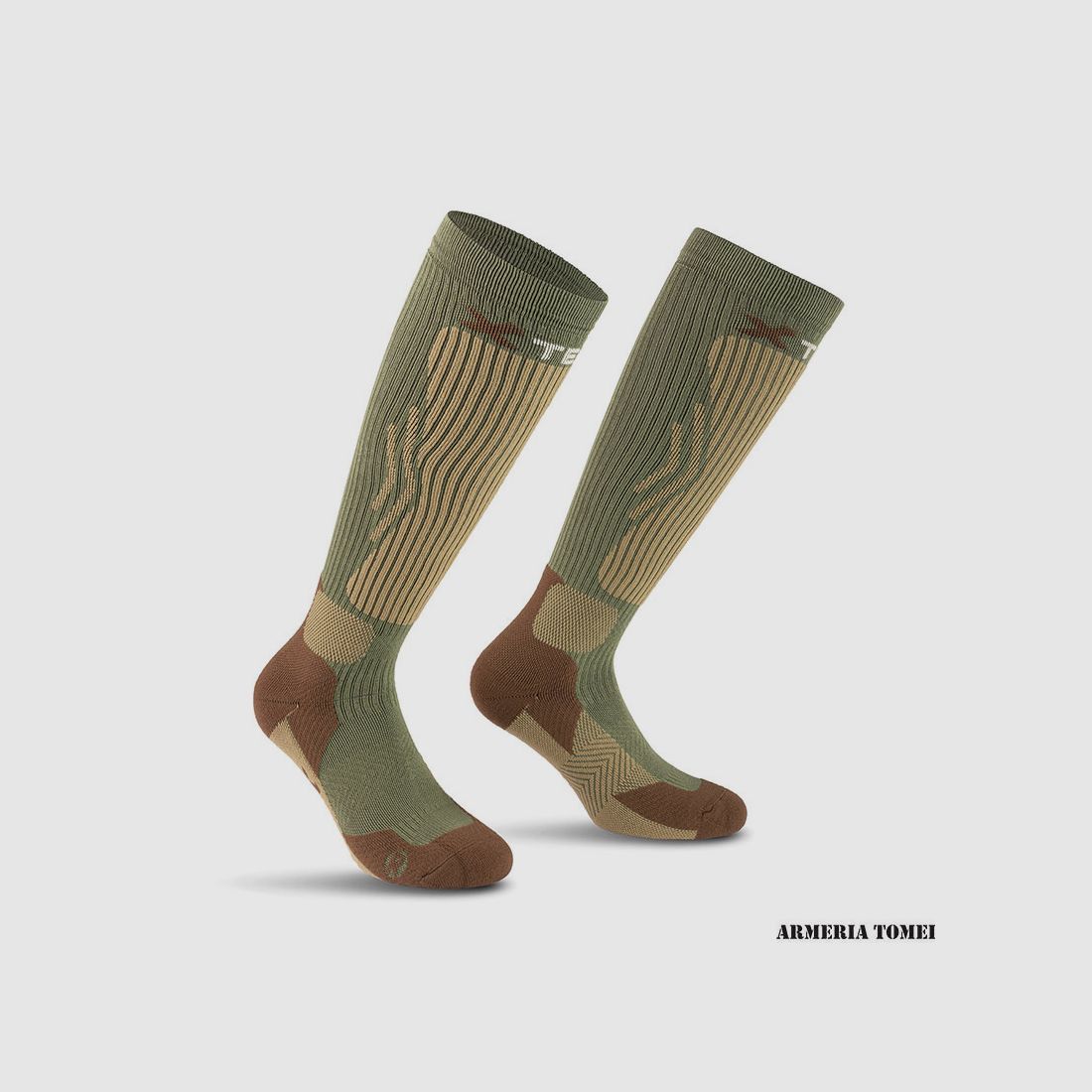 SOCKS – X TECH – COMPRESSION GREEN VM08