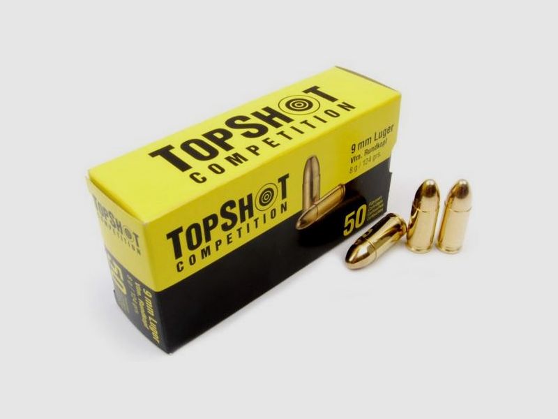 TopShot Competition 9mm Para – 8g 50er