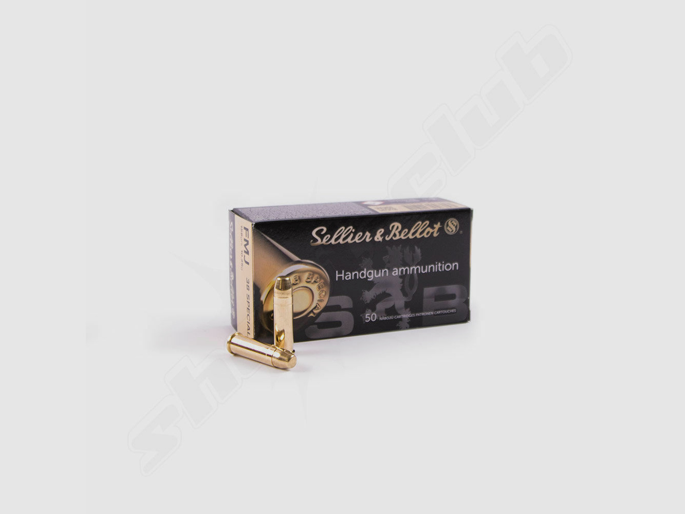 Sellier & Bellot FMJ - 158grs 50Stk. .38Special