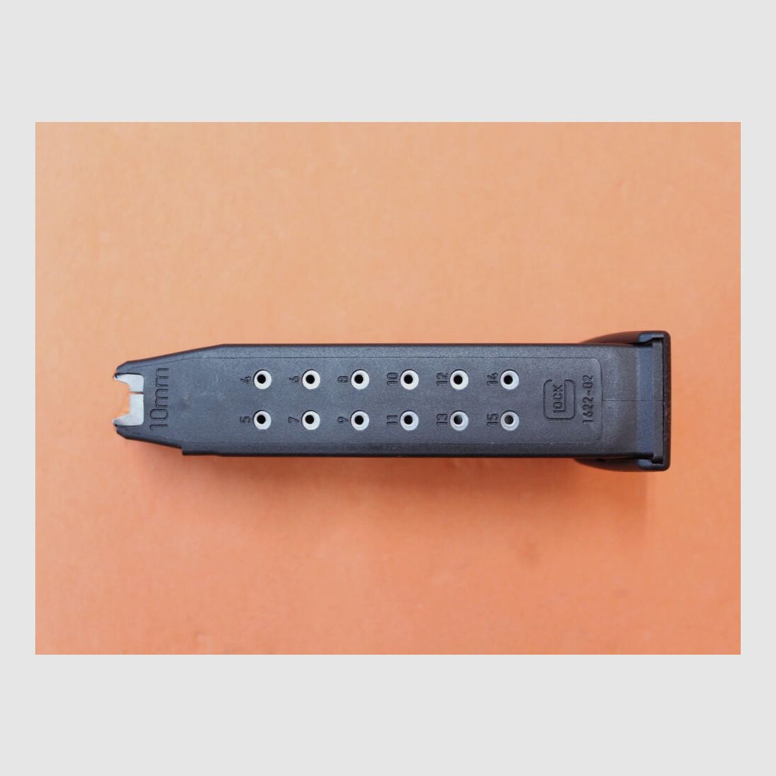 Glock Glock 20: Magazin 15-Schuss Gen5 10mmAuto Polymer Schwarz