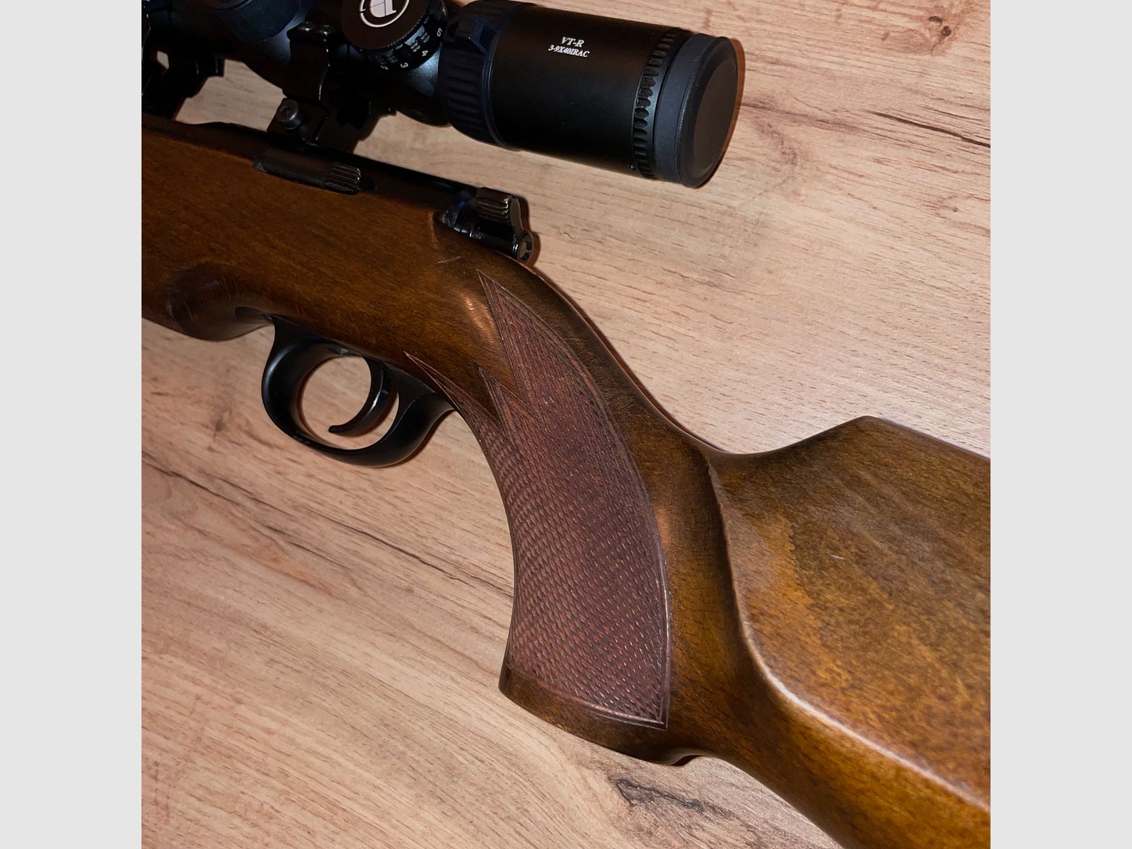 Einzellader KK Büchse Jung Roland Mod. Hubertus mit Optik