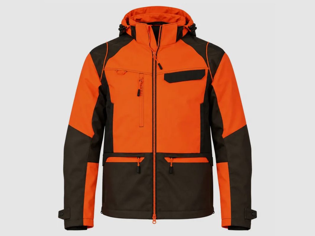 Veste de traque Somlys Survivor 454 orange avec renforts Kevlar, image 3 sur 8
