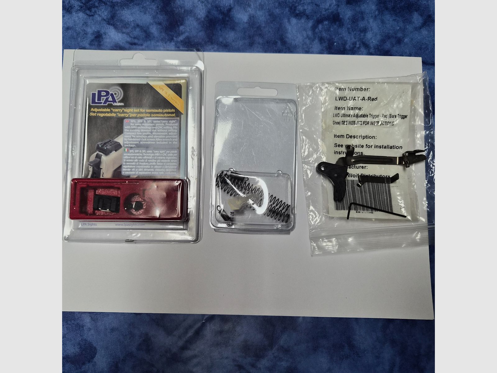 Glock 23 Gen 4 .40 S&W – set completo da competizione high-end (mirino LPA, trigger tuning, kit molle, valigetta, accessori)
