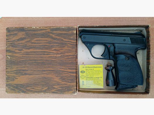 ME 8 Combat in 8 mm Knall im PTB 176/2 mit Verpackung!