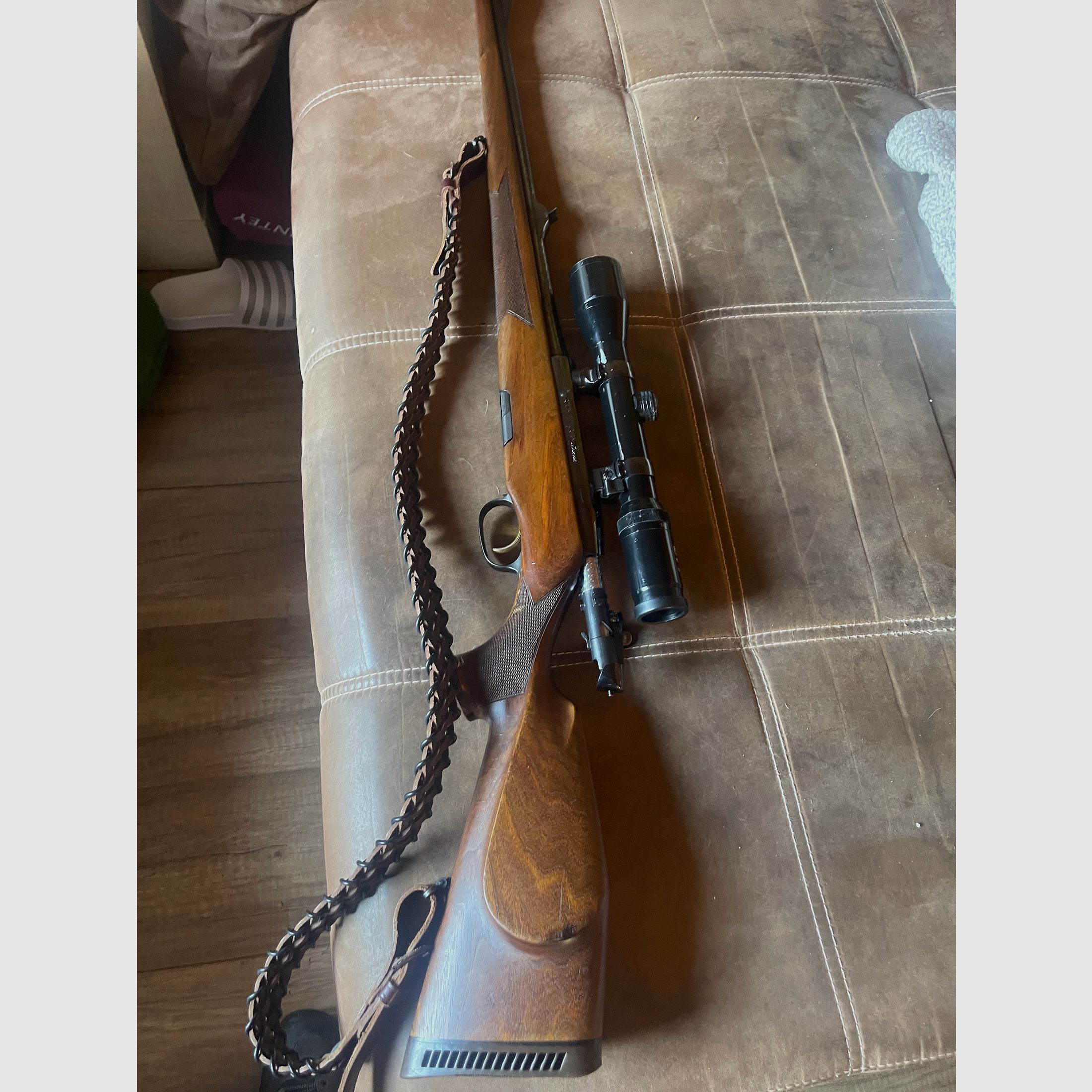 steyr Mannlicher Luxus Ganzschaft en calibre .308 Win.