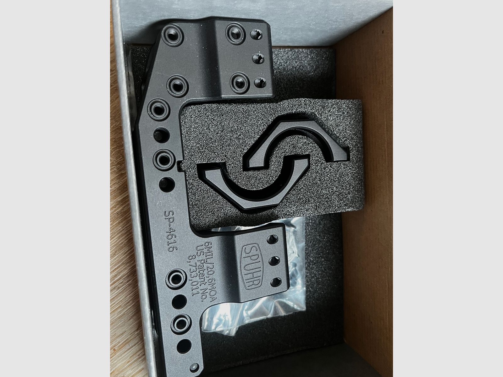 Spuhr SP 4616 block mount 34mm Picatinny mount