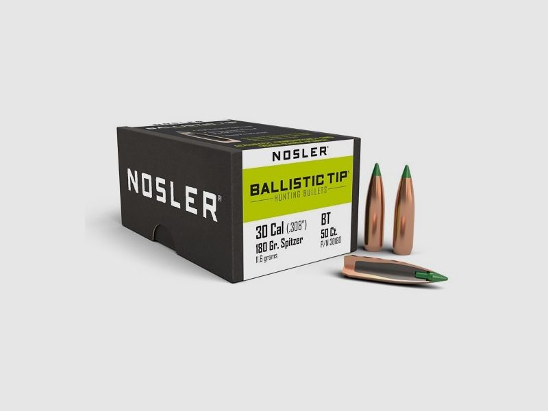 Nosler Hunting Cal. .30 Ballistic tip / 180 Grain #30180