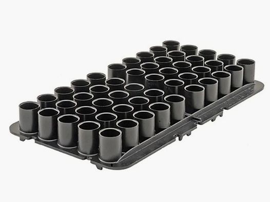 MTM stacking base for 50 shotgun cartridges ST-20-40 black .20