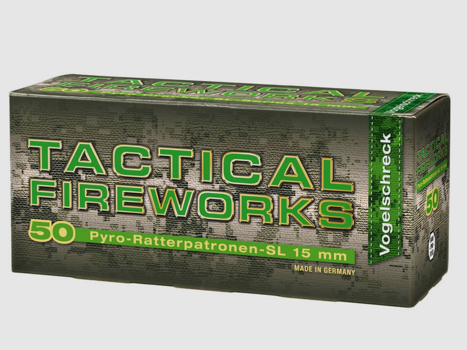 Umarex 4.1580 Pyro Ratterpatronen 15mm 50 Stück Vogelschreck Pyro