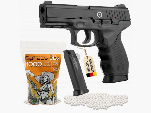 Cybergun PT24/7 + 1,000 OpTacs brand bio BBs