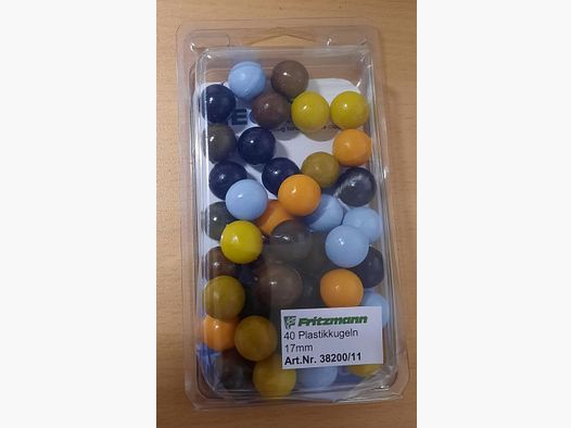 Fritzmann Plastikkugeln 17mm