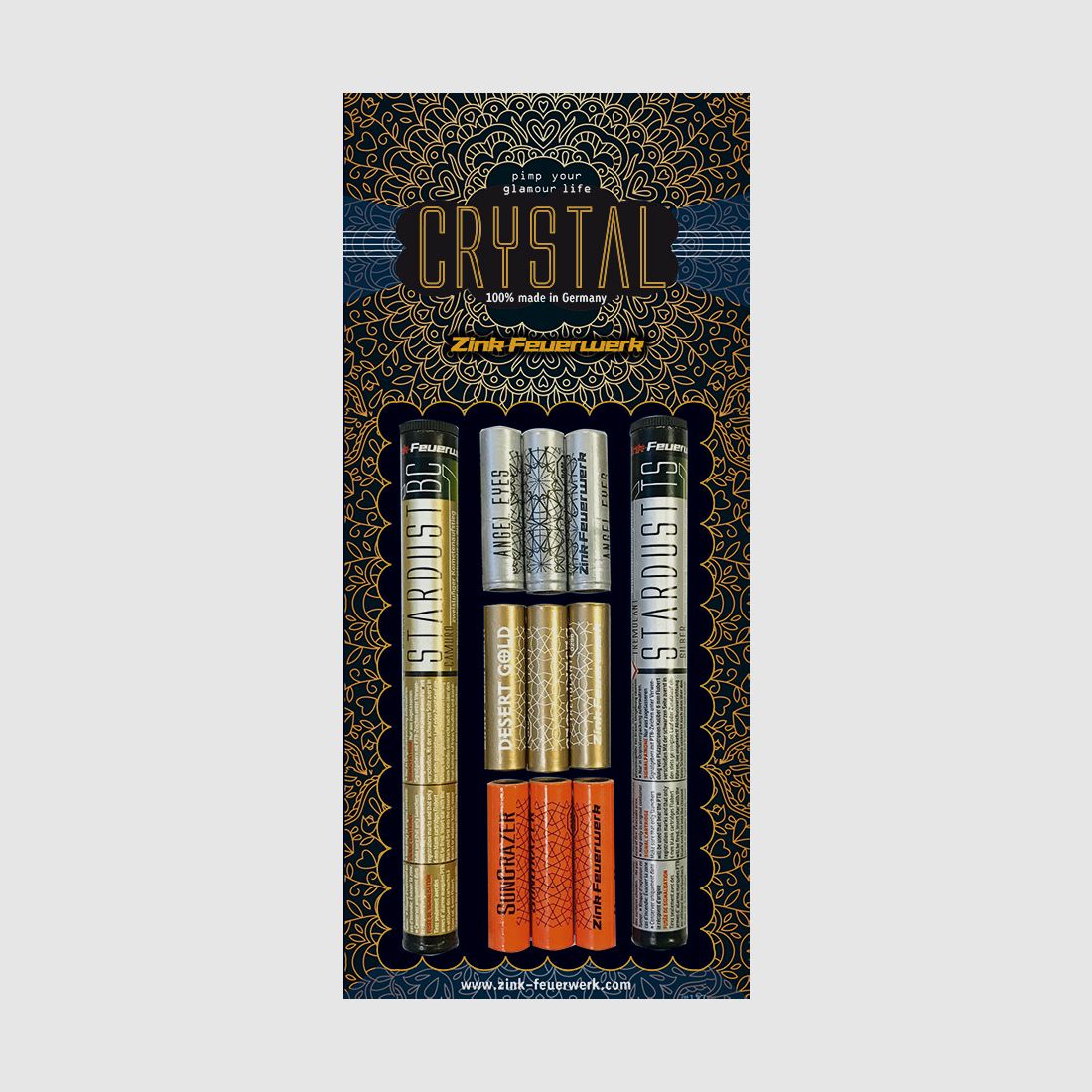 Crystal Sortiment 29 Schuss