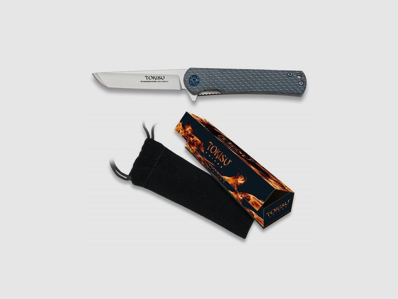 TOKISU Klappmesser Klinge 7,2 cm