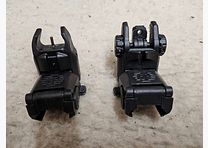 Visées rabattables AR10 AR15 M4