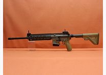 Heckler&Koch Ha.Büchse .223Rem Heckler&Koch/H&K MR223 A3 16,5" Lauf RAL8000 HKey K, Gas-Piston-System AR-15/HK416