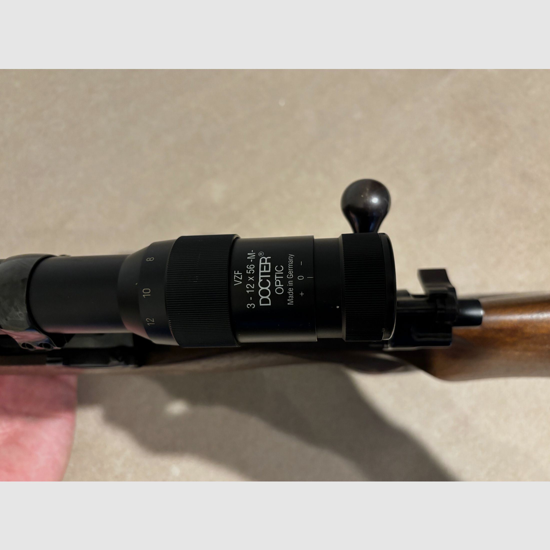 Mauser M98 repeater 9.3x62 with Docter optics