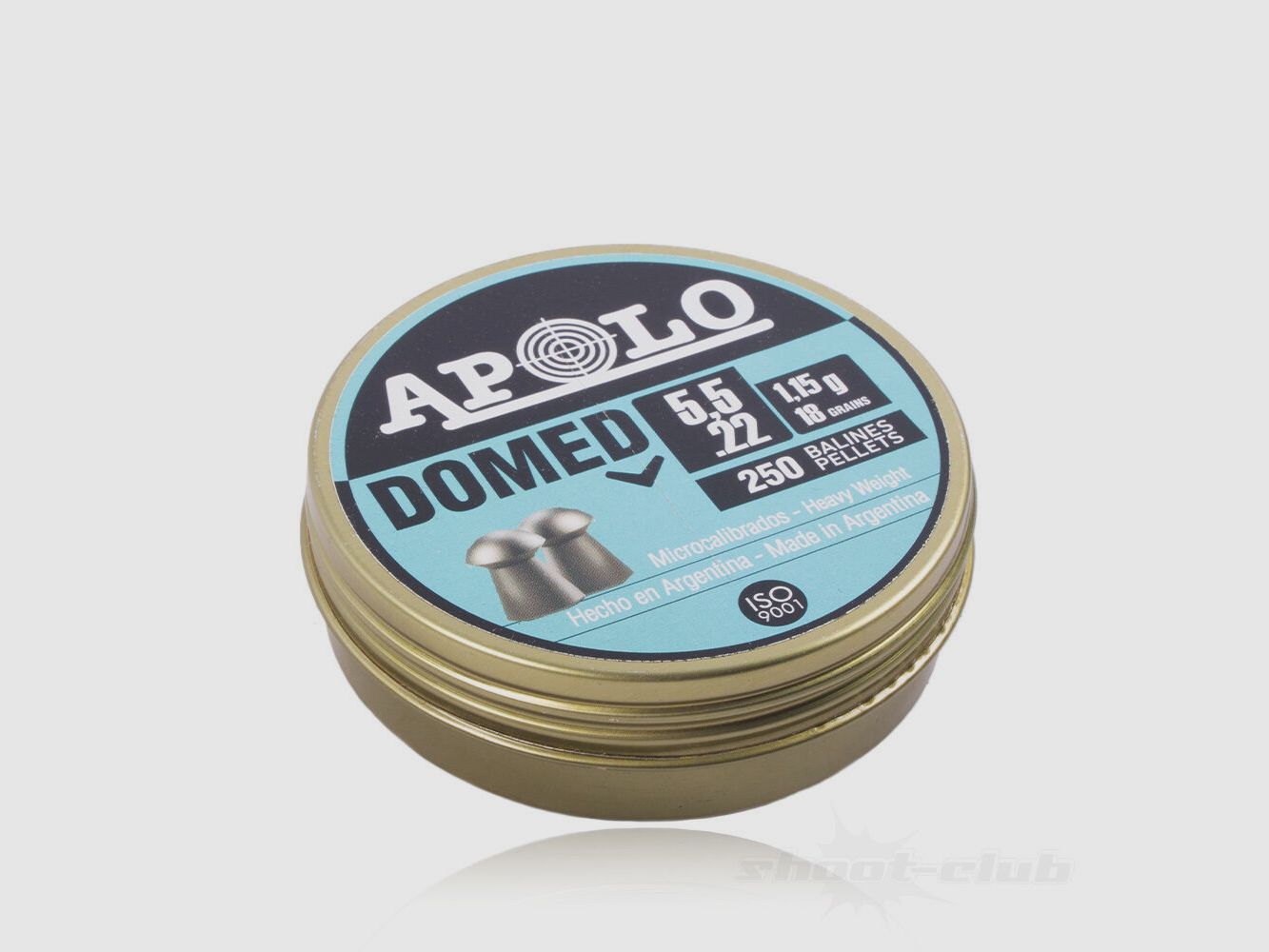 Apolo Domed Diabolos 5,5mm / 1,15 g / 250 Stk
