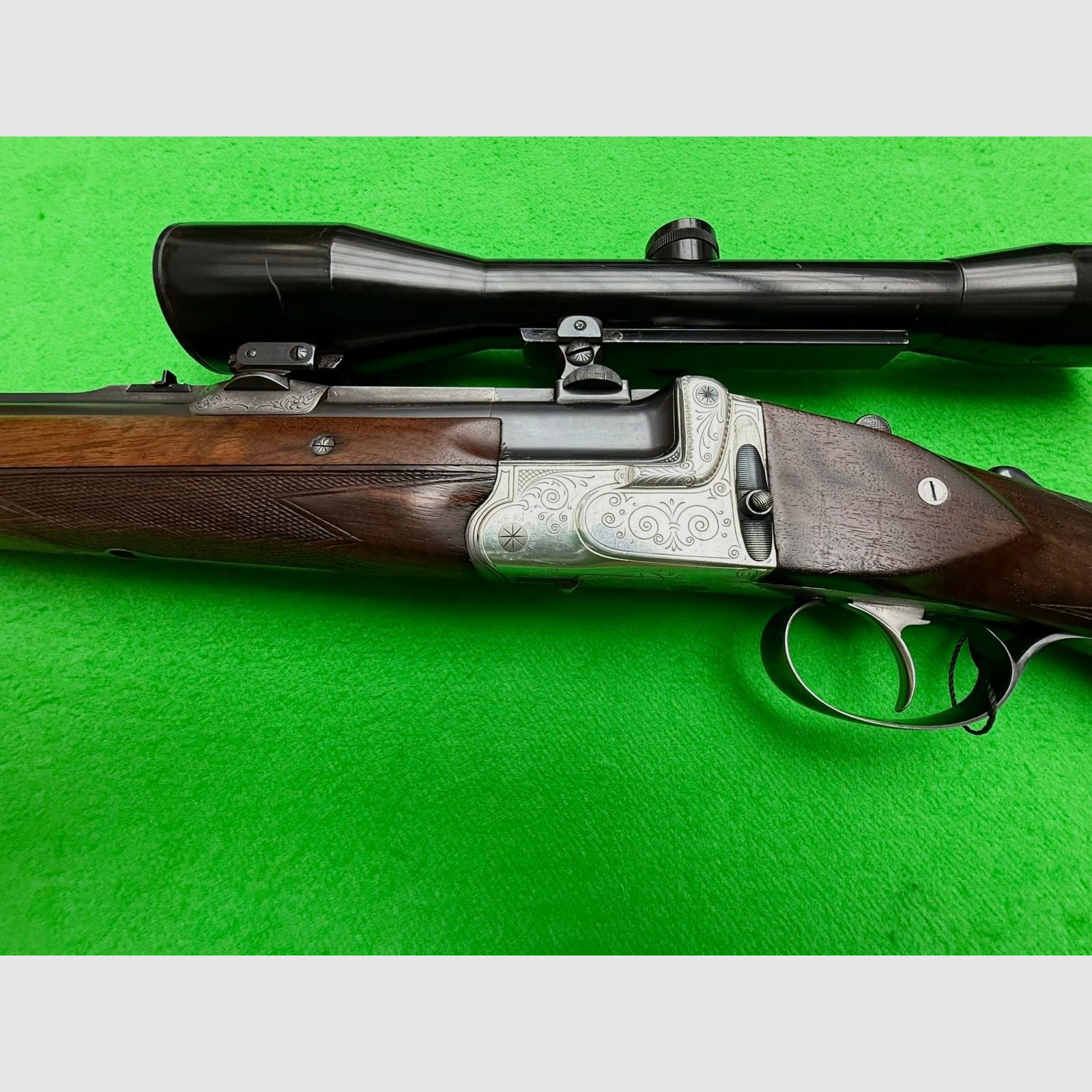 Krieghoff BBF 7x65R i 16/70 z ręcznym napinaczem