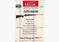 Mauser M18, GPO Spectra 6x 2-12x50 oder Spectra 5x 3-15x56