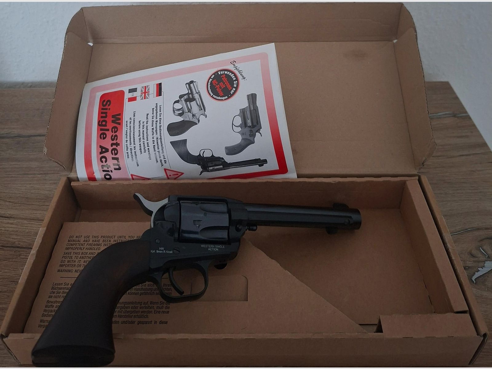 Weihrauch Western de acción simple ptb 883