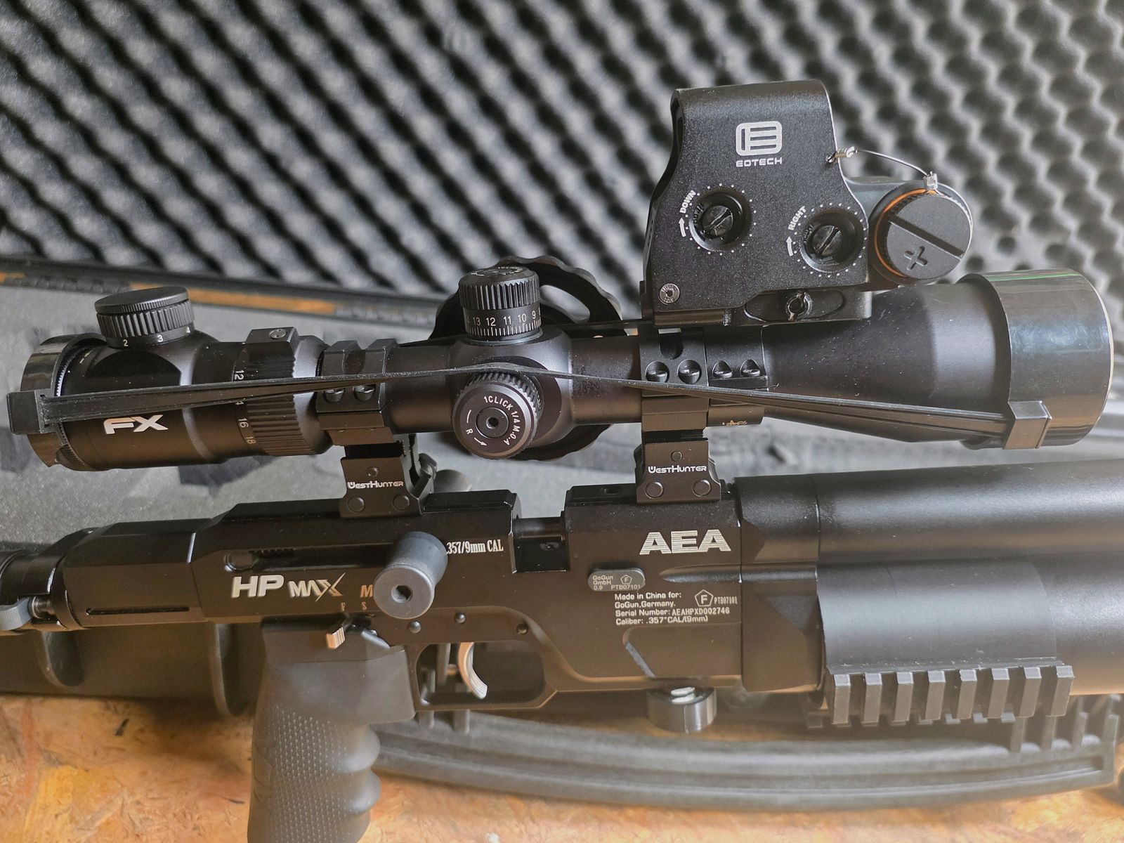 AEA HP Max MK 2 GoGun Komplettset inkl. Kompressor und hochwertigsten Zubehör 