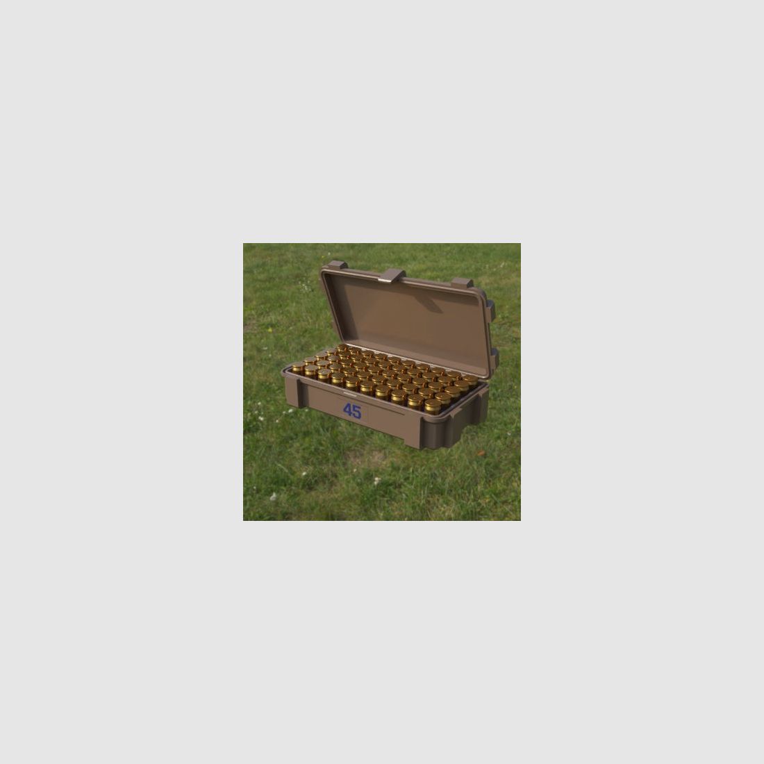 Filamelt Munitionsbox / .45 ACP / ‘Klappdeckel’ / Patronenbox, Ammo Box