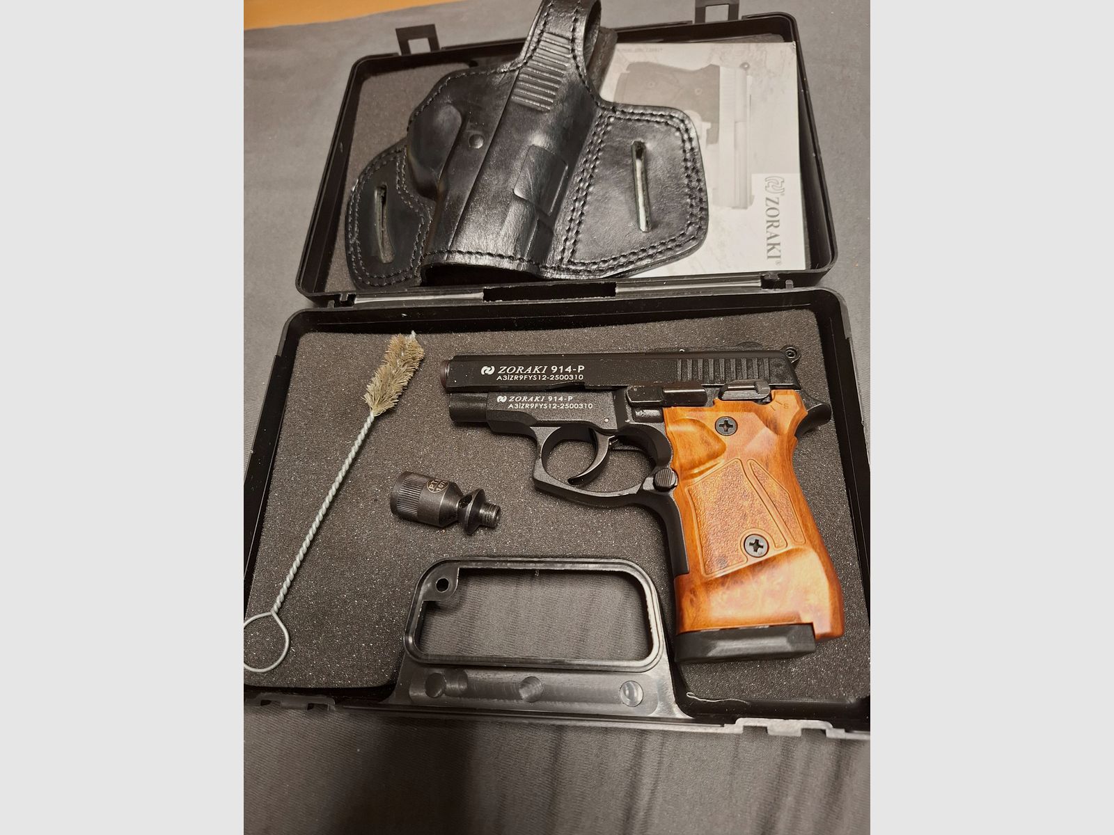 Zoraki 914-P 9mm P.A.K. PTB 1070 "like new, zdjęcie 1 z 3