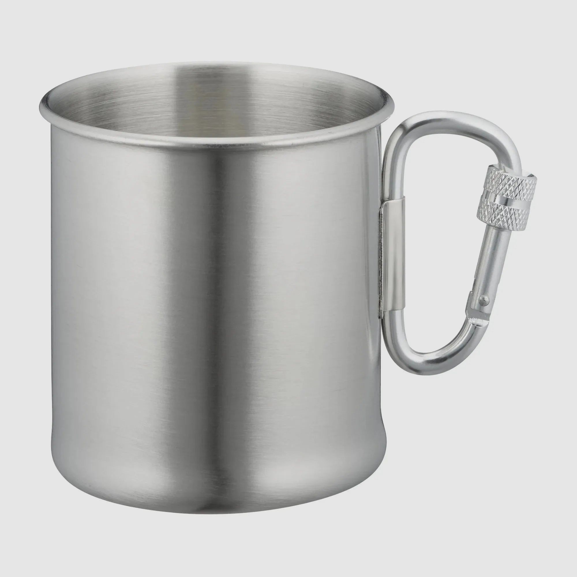 Mil-Tec Mil-Tec Karabinerbecher Edelstahl 250 ml