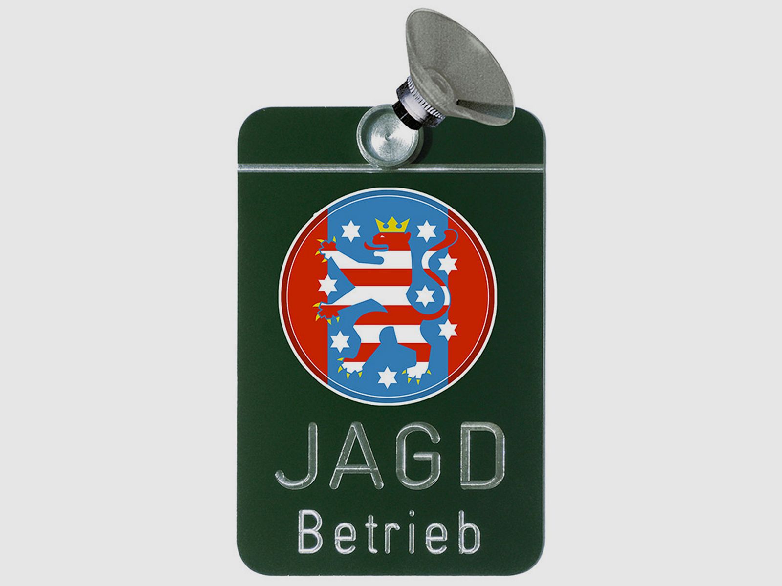 Akah Autoschild Jagdbetrieb Thüringen