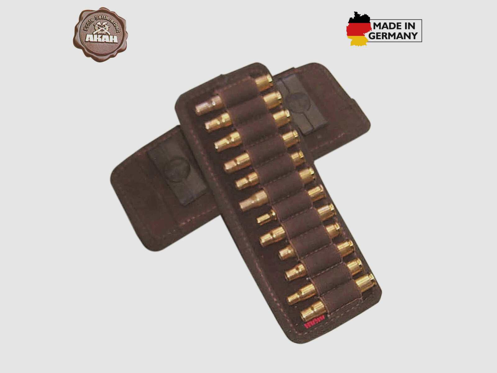 AKAH Patronengurtstreifen für 12 Kugelpatronen