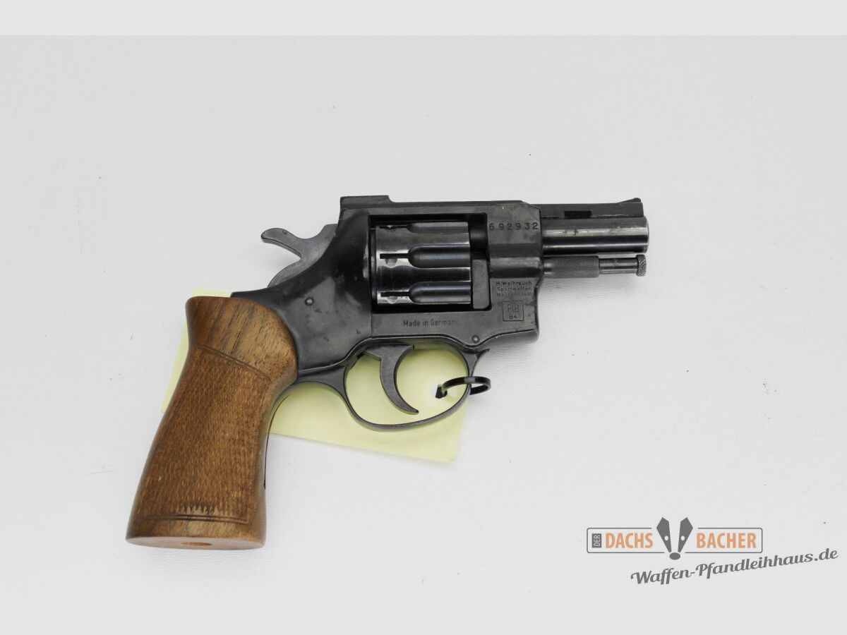 Revolver Weihrauch HW4 Cal. 4mm M20 con canna da 2,5", immagine 2 di 2
