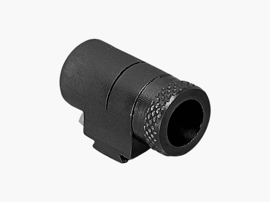 Tunnel front sight with 18 inserts