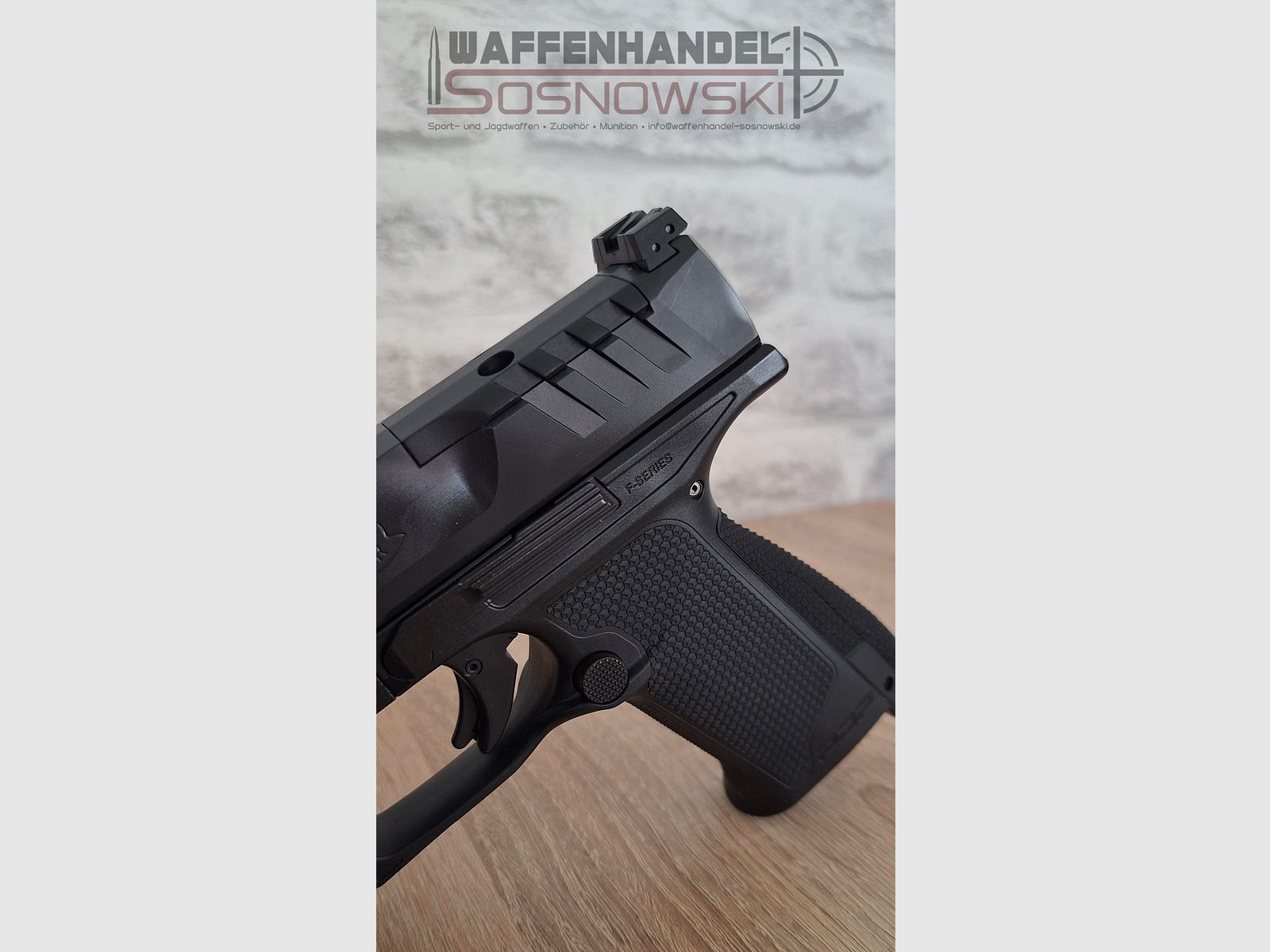 Pistola Walther PDP F-Serie OR 4" Femenina 9mm Luger