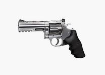 Dan Wesson 715 4 inch CO2 4.5mm Diabolo / Silver