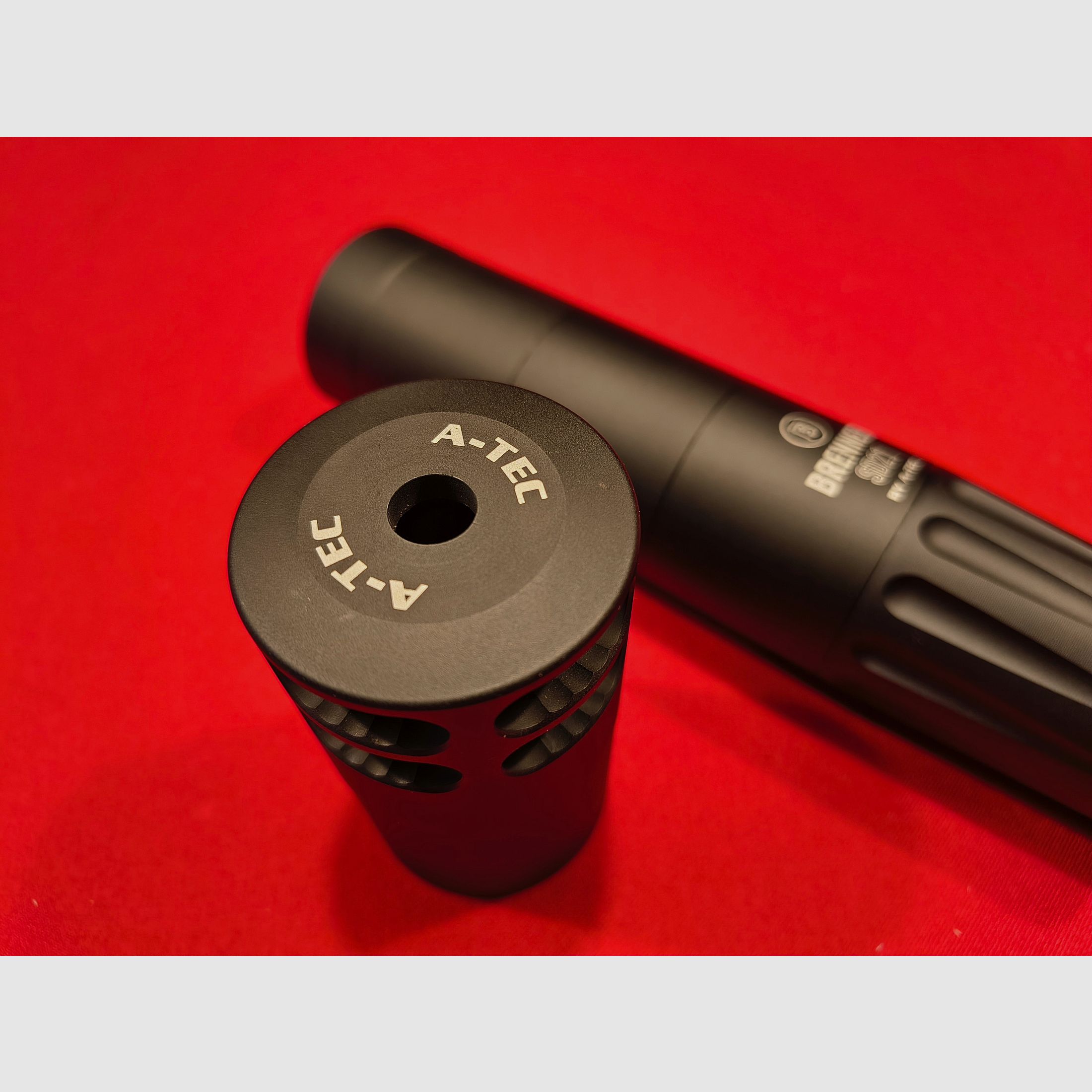 A-Tec H2 (Hertz 2) Brenner SD21 Schalldämpfer Cal.: .30 .308 Win. M15x1 Overbarrel Hochleistungsschalldämpfer mit Laufgewinde, mit Bremse/Kompensator, modularer Aufbau, Bild 2 von 12