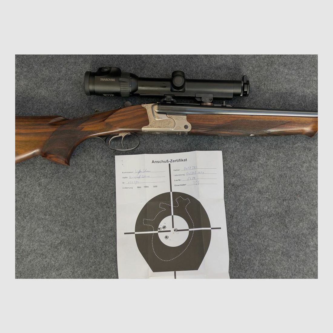 Krieghoff Optima DBD Doppelbüchsdrilling