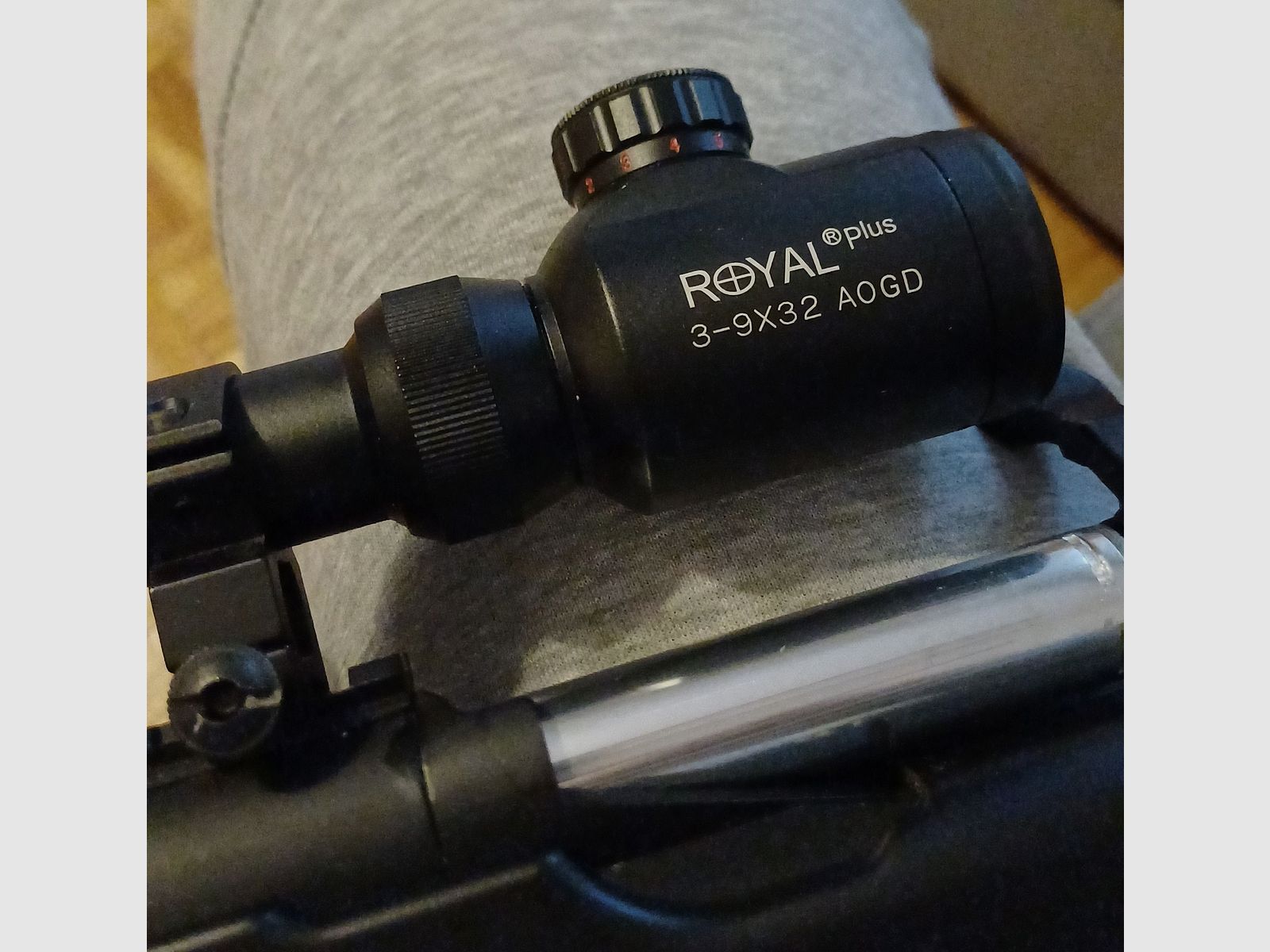 Fusil de sport noir AGM Mauser L96