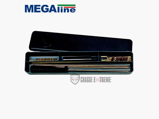 Nécessaire de Nettoyage MEGALINE en Boîte Plastique Laiton Cal 4.5 mm