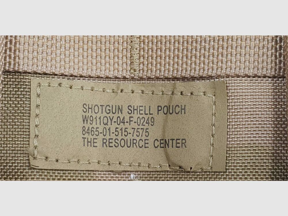 Funda para cartuchos de escopeta Unbekannt/bolsa para casquillos Flinetn, camuflaje desértico