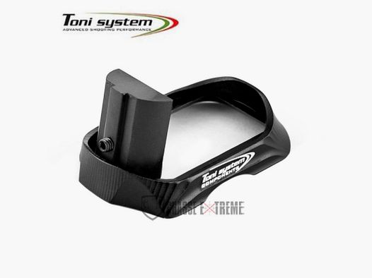 Tactical Magazinpuffer TONI SYSTEM für Glock 17/34/45 Gen 5 Schwarz